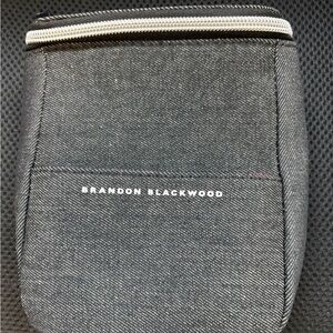 Brandon Blackwood Charcoal Toiletry Bag